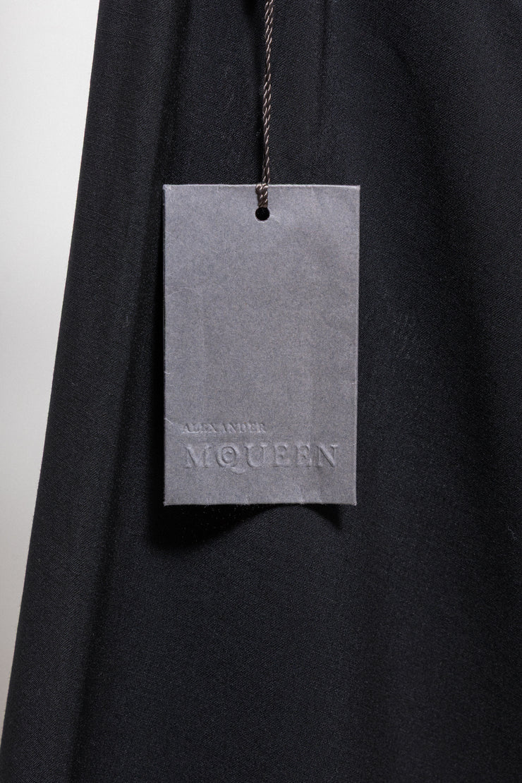 ALEXANDER MCQUEEN - SS04 « Deliverance » Silk blend midi skirt with panel details