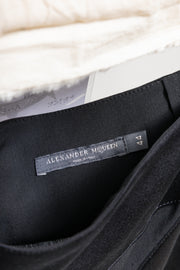 ALEXANDER MCQUEEN - SS04 « Deliverance » Silk blend midi skirt with panel details