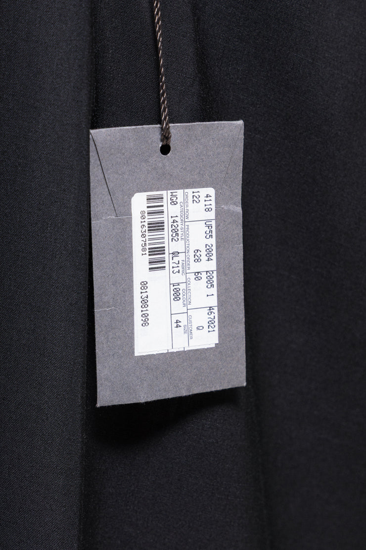 ALEXANDER MCQUEEN - SS04 « Deliverance » Silk blend midi skirt with panel details