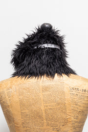 ALICE AUAA - Faux fur neck warmer with buckled straps