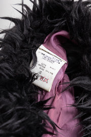 ALICE AUAA - Faux fur neck warmer with buckled straps