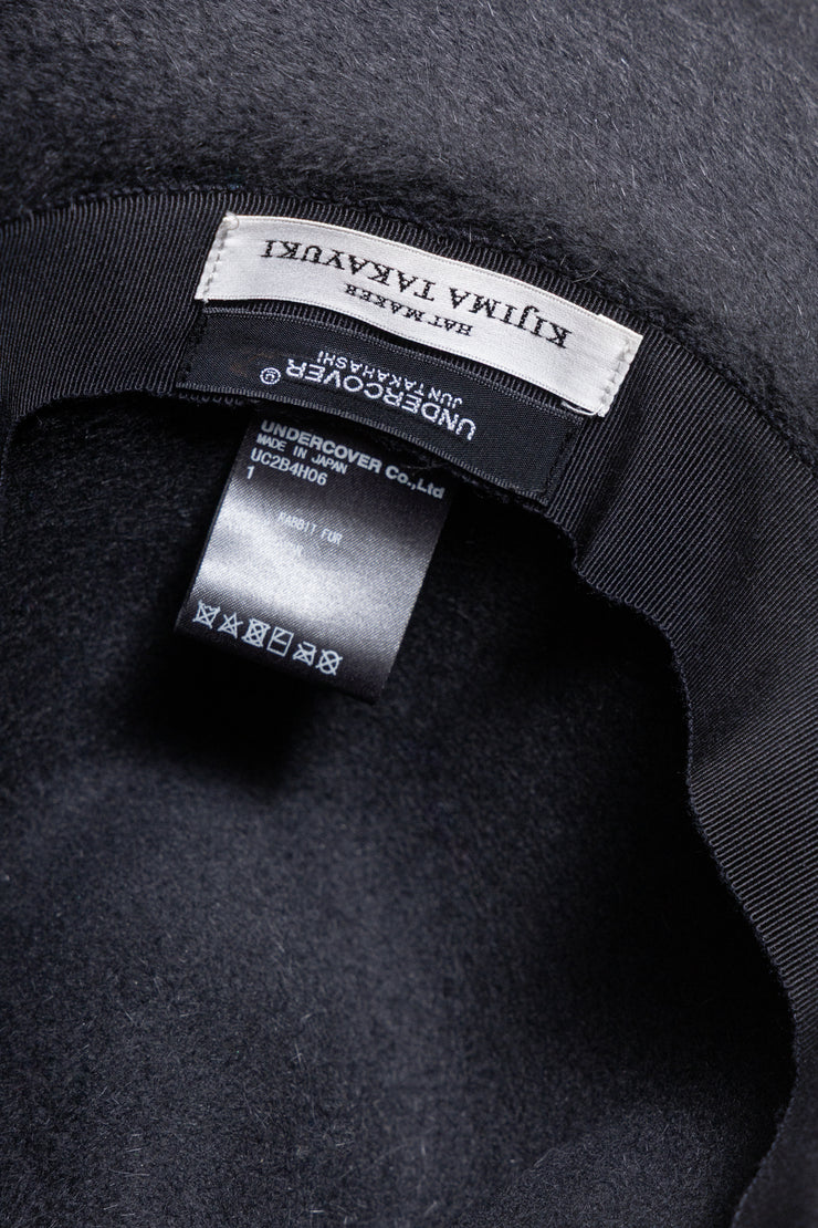 UNDERCOVER x KIJIMA TAKAYUKI - FW22 Rabbit fur hat (runway)