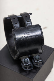 UNDERCOVER x RATS - Studded leather cuff bracelet (black)