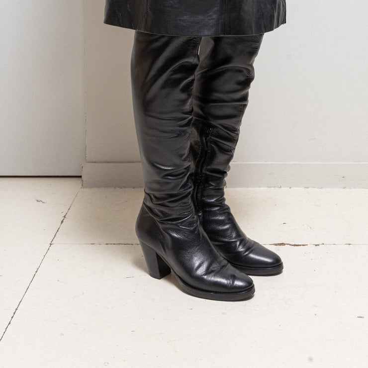 A.F VANDEVORST - Knee high leather fetish boots