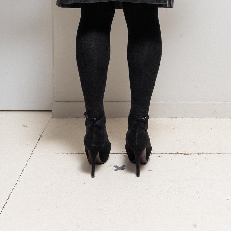 UNDERCOVER - Suede cat pumps