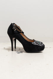 UNDERCOVER - Suede cat pumps