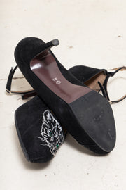 UNDERCOVER - Suede cat pumps