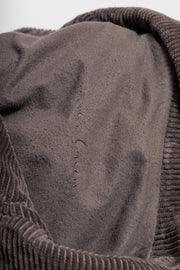 RICK OWENS - FW05 « MOOG » Cotton corduroy coat with pocket details