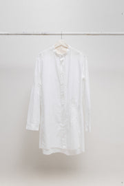 YOHJI YAMAMOTO Y'S FOR MEN - Long button up shirt with embroideries