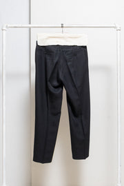 RICK OWENS - 2003 / 2006 Pleated crop pants
