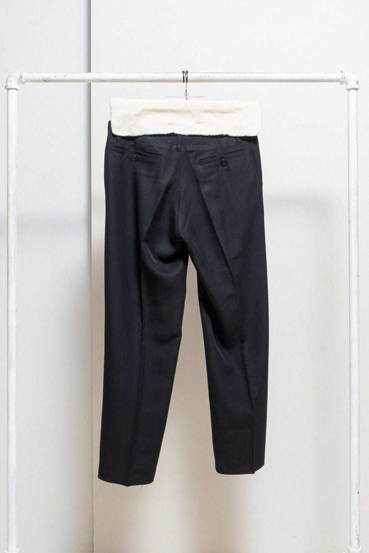 RICK OWENS - 2003 / 2006 Pleated crop pants