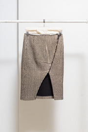 MARTIN MARGIELA - Early 2000’s white label knit pattern pencil skirt