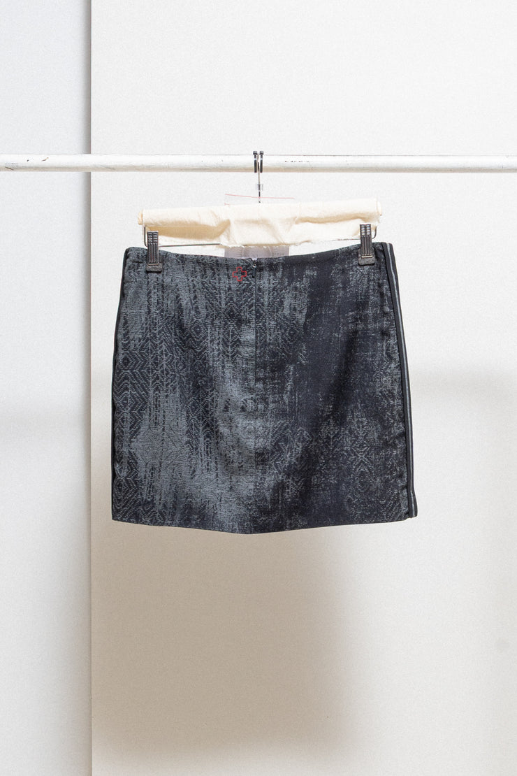 A.F VANDEVORST - FW15 printed mini skirt