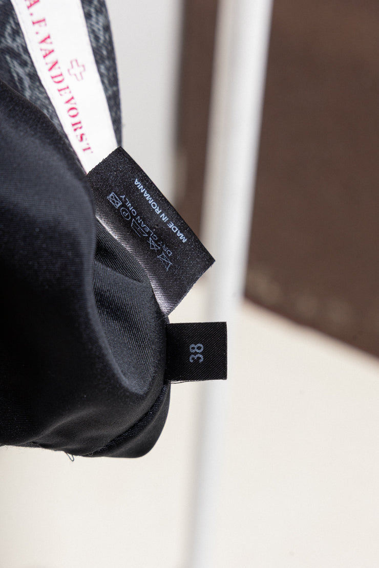 A.F VANDEVORST - FW15 printed mini skirt