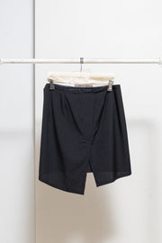 ANN DEMEULEMEESTER - Late 90’s / Early 00’s wool skirt with back slit