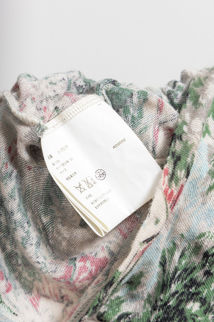 JUNYA WATANABE - SS03 Linen parachute top with painting pattern