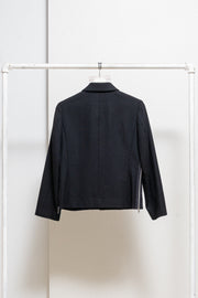 COMME DES GARÇONS TRICOT - FW00 Button up wool jacket with side zippers