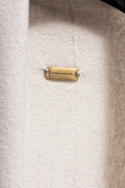 HUN RICK OWENS - 2008 100% cashmere pearl grey cardigan