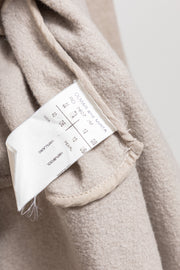 RICK OWENS - SS06 « TUNGSTEN » Wool cardigan with circle cutouts