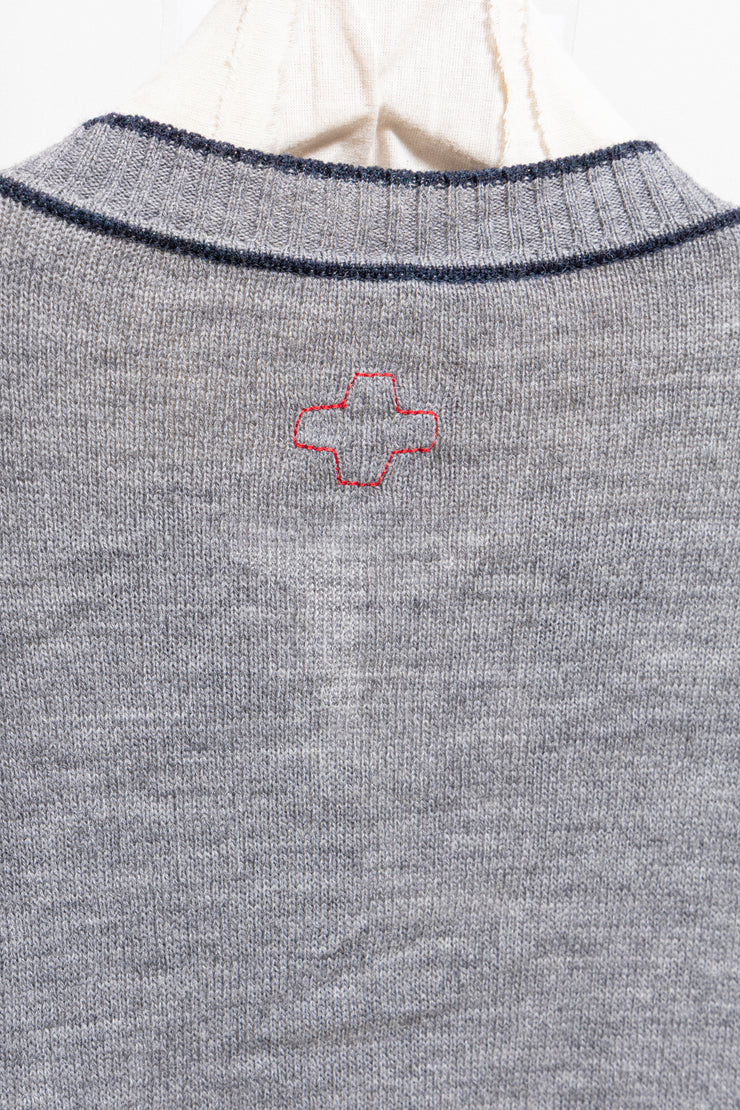 A.F VANDEVORST - FW04 Wool blend officer cardigan