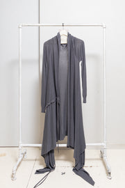 A.F VANDEVORST - FW06 Extra long cardigan with side lacing