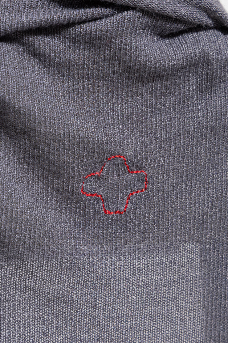 A.F VANDEVORST - FW06 Extra long cardigan with side lacing