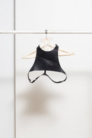 ANN DEMEULEMEESTER - SS16 Leather harness (runway)