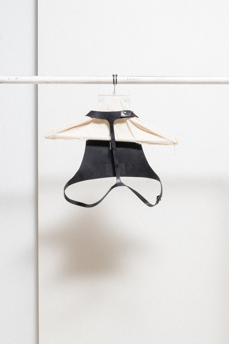 ANN DEMEULEMEESTER - SS16 Leather harness (runway)