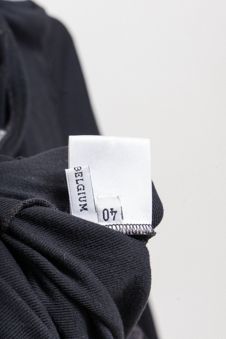 ANN DEMEULEMEESTER - SS02 Longsleeves top with chest darts