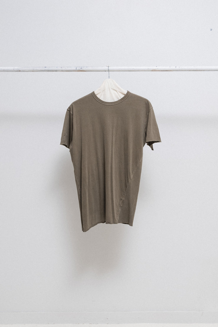 RICK OWENS SLAB - Swamp cotton tee