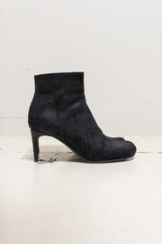 RICK OWENS - Suede leather boots