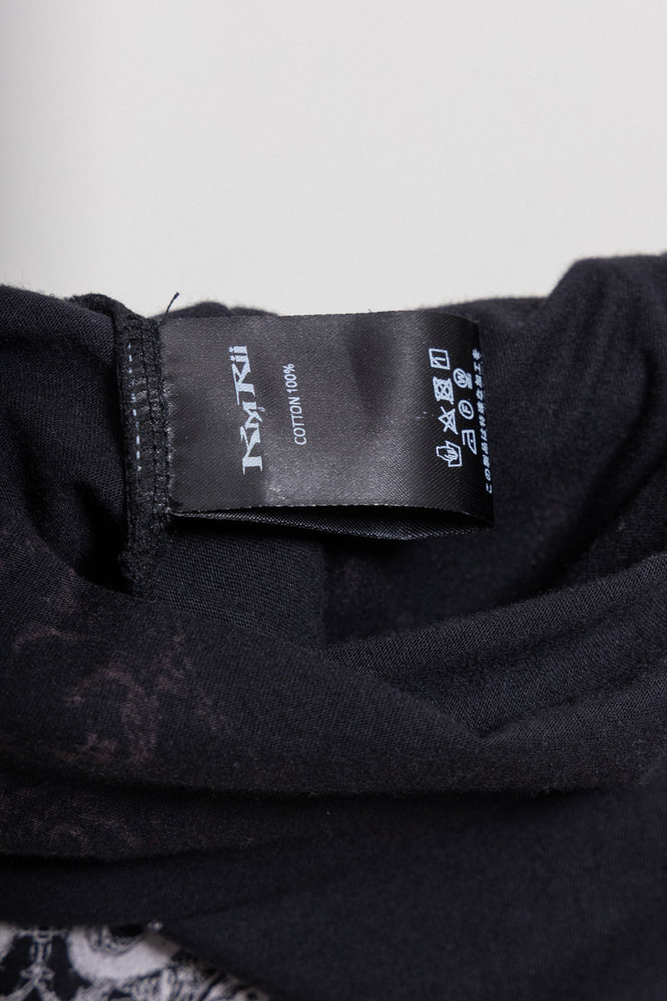 KMRII - Magnolia pattern cotton tee – L'OBSCUR