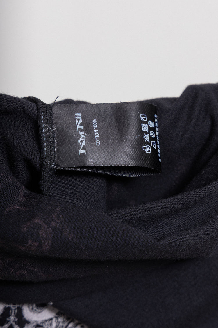 KMRII - Magnolia pattern cotton tee – L'OBSCUR