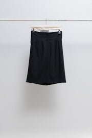 COMME DES GARÇONS - SS91 Extra long wool skirt to fold up