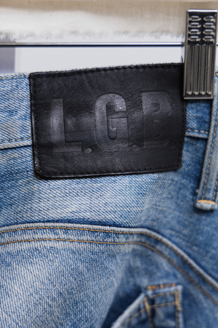 L.G.B - ST104 Wide jeans with back pocket details