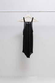 RICK OWENS - Ribbed dickflap tank top