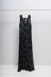 ANN DEMEULEMEESTER - See through long patterned dress (90’s)