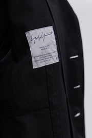 YOHJI YAMAMOTO - SS03 Button up cotton jacket with back patches