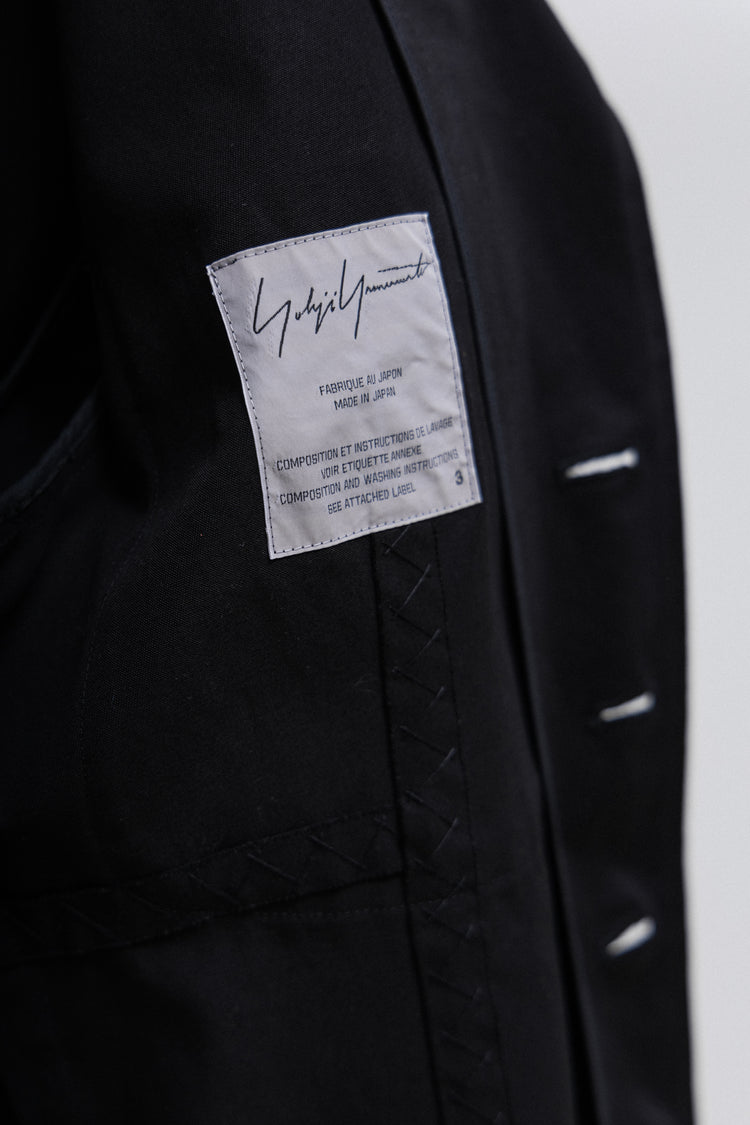 ジャケット・アウター 2003ss Y's Yohji yamamoto cotton jacket RY/NY GAUZE BIG JACKET(XS Black): Y's｜THE SHOP YOHJI YAMAMOTO