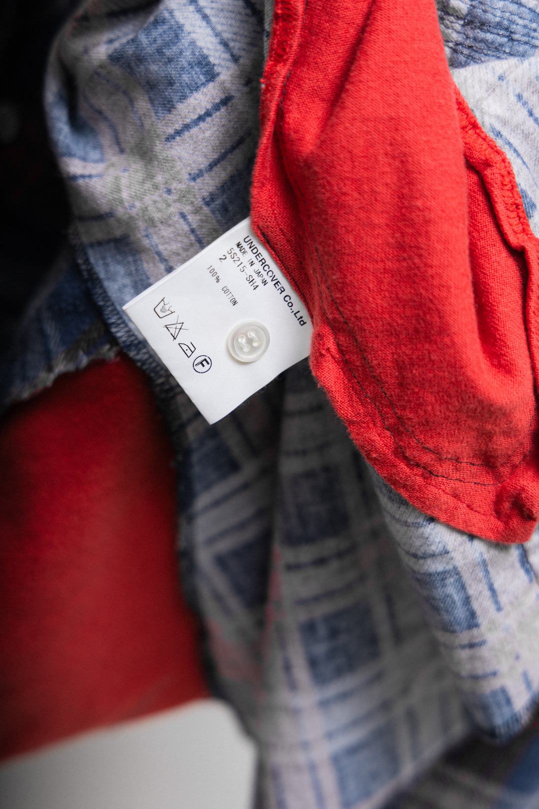 UNDERCOVER - SS05 « But Beautiful II » Cotton flannel shirt with front –  L'OBSCUR