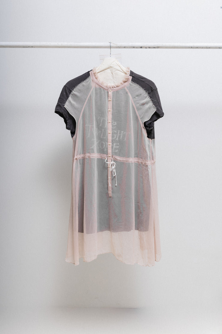 UNDERCOVER - SS12 « Open Strings » The Twilight Zone layered t shirt dress