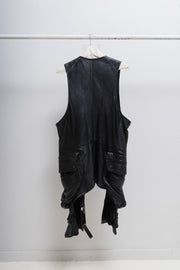 JULIUS 7 - FW23/24 (Permanent) Gas Mask lambskin holster jacket