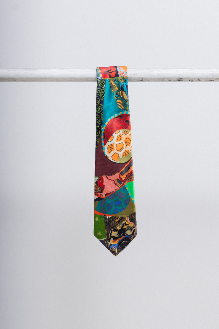 YOHJI YAMAMOTO POUR HOMME - Colorful silk ties (late 80’s and early 00’s)