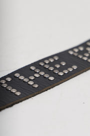 JUNYA WATANABE - SS02 Studded leather belt « Power to the people »