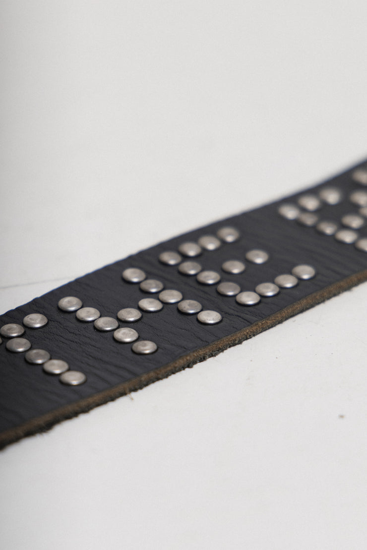 JUNYA WATANABE - SS02 Studded leather belt « Power to the people »