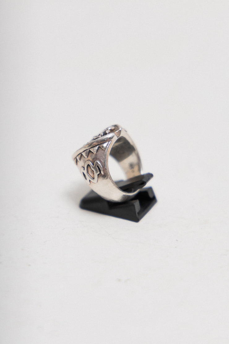 YOHJI YAMAMOTO GOTHIC - Silver 950 Medusa ring