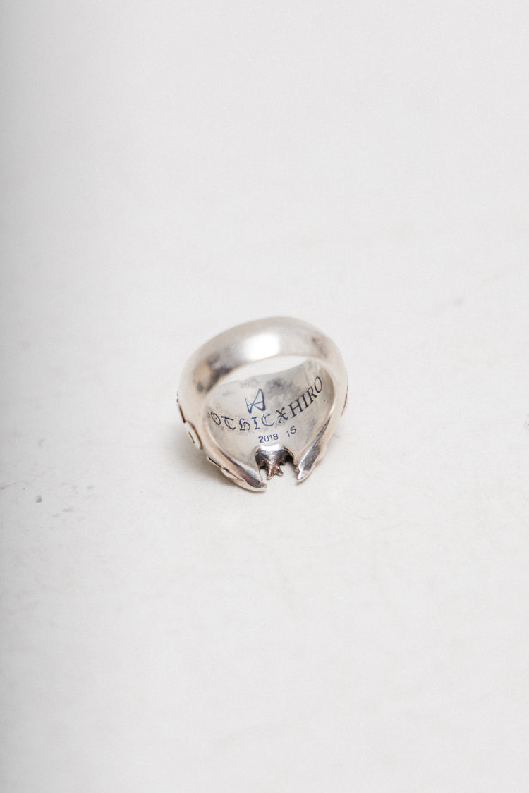 YOHJI YAMAMOTO GOTHIC - Silver 950 Medusa ring – L'OBSCUR