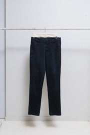 ANN DEMEULEMEESTER - Stretch cotton pants