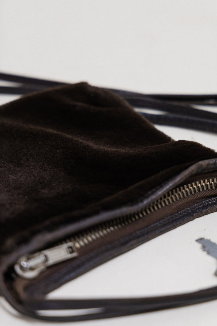 RICK OWENS - Palais Royal mink fur mini bag – L'OBSCUR