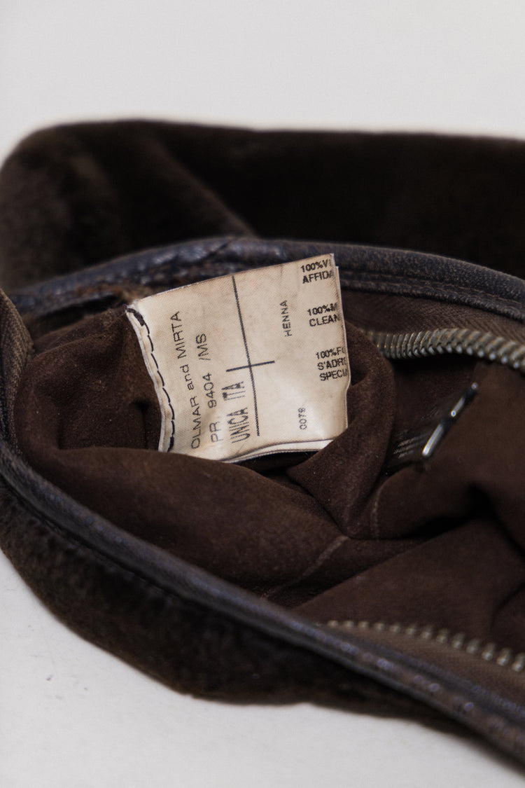 RICK OWENS - Palais Royal mink fur mini bag – L'OBSCUR